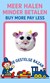 Ty Beanie Bouncers Daisy Cow de Koe wit 3+