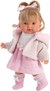 Llorens Mini Popje Meisje VALERIA Blond Haar met Strik 28cm 