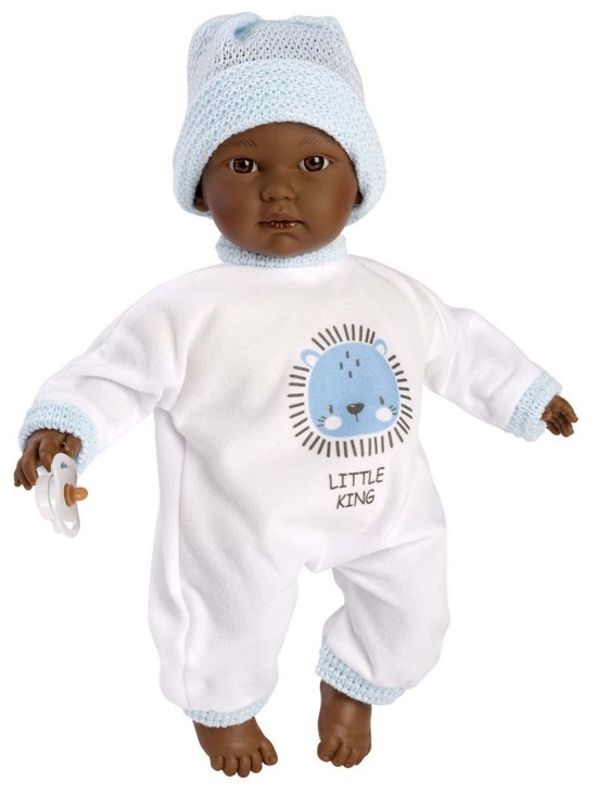 Llorens Little Baby Cuquito Soft Bruin 30cm 