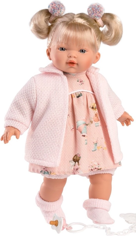 Llorens pop Aitana met Roze Jas 33 cm