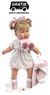 Llorens pop Alexandra  met Mooie Jas 42cm