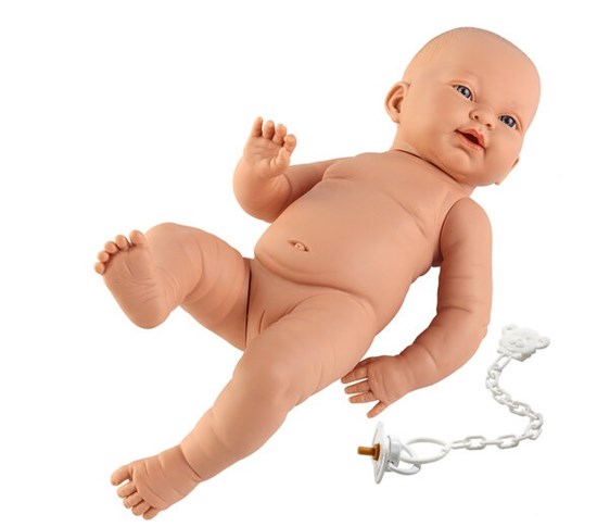 llorens Naakte Pasgeboren Babypop Sofia Meisje 45cm   