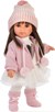 Llorens pop Sara met Winter outfit Roze 35cm