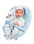 Llorens pop Bimbo Silitta Porta Bebe 35cmmet Draagmand 