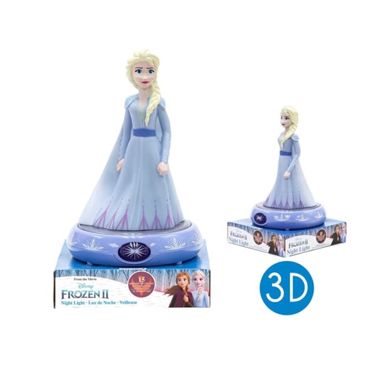 Disney Frozen II Elsa Nachtlamp 10 Minuten  incl. Batterij 