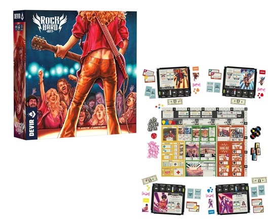 Rock Hard 1977 Bordspel ENGELSTALIG 16+  
