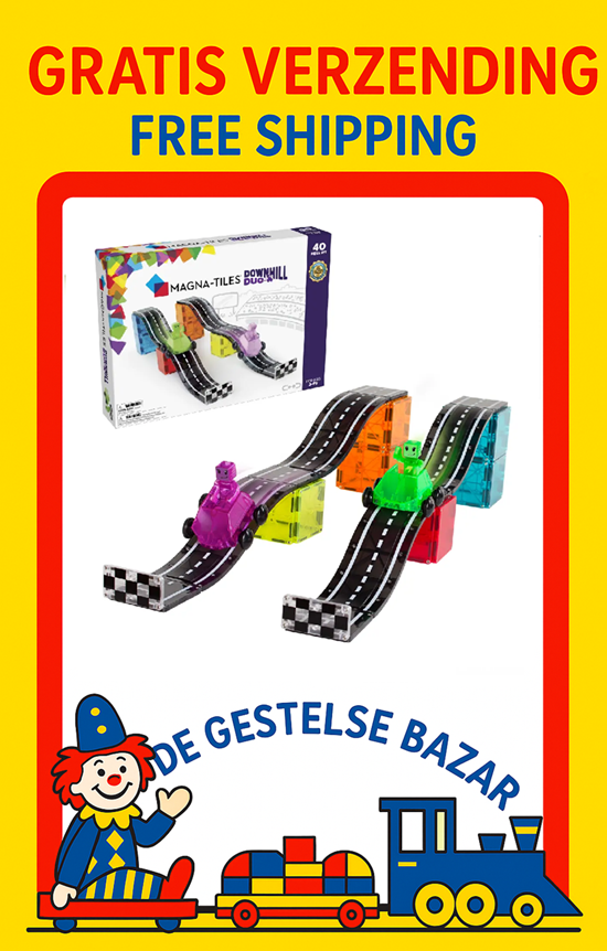 Magna-Tiles® Downhill Duo 40dlg 3+ 