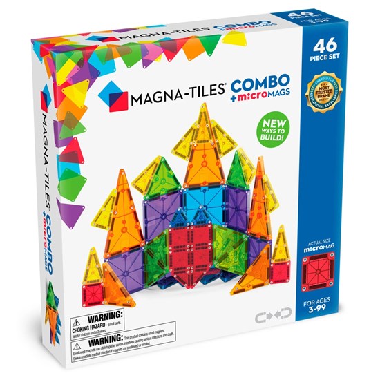 Magna-Tiles® Combo + microMAGS  46dlg 3+ 