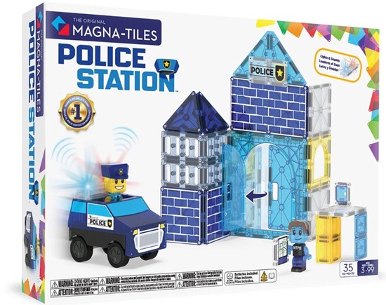Magna-Tiles® Police Station set 35dlg 3+ 