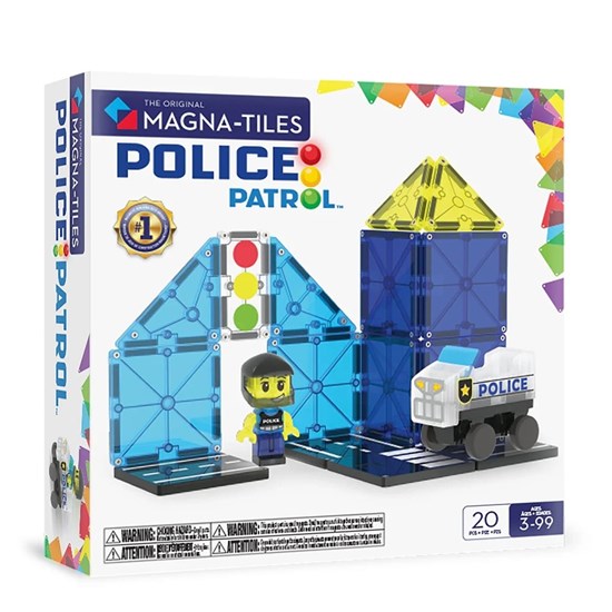 Magna Tiles® Politie Bureau 20dlg 3+ 
