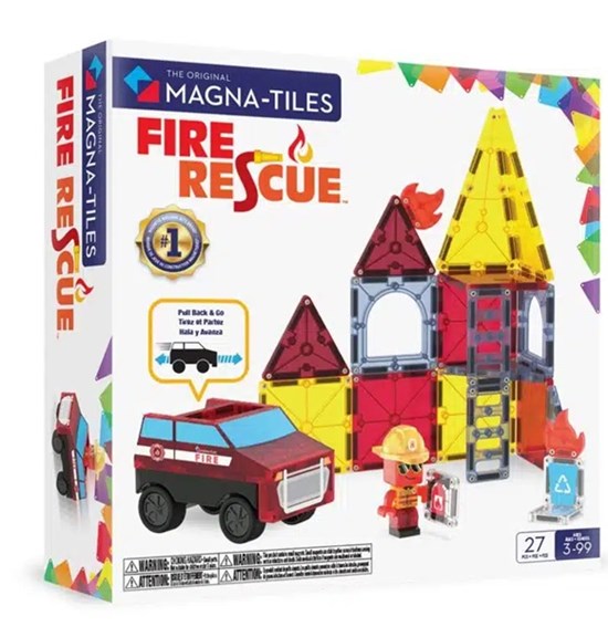 Magna-Tiles® Brandweer Kazerne 27dlg 3+ 