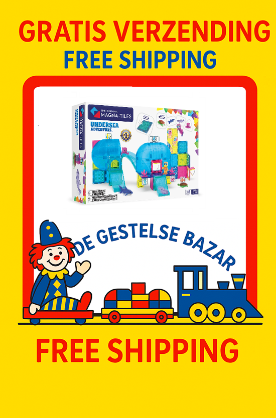 Magna-Tiles® Undersea Adventure set 58dlg 3+