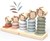 Speedy Monkey Apen Familie Stapel Ringen spel 