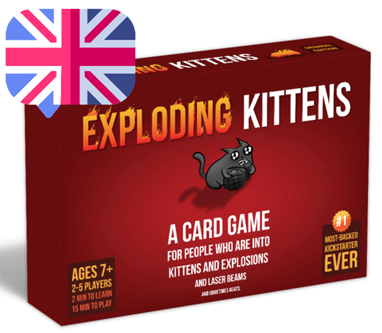 Exploding Kittens ENGLISH VERSION 7+