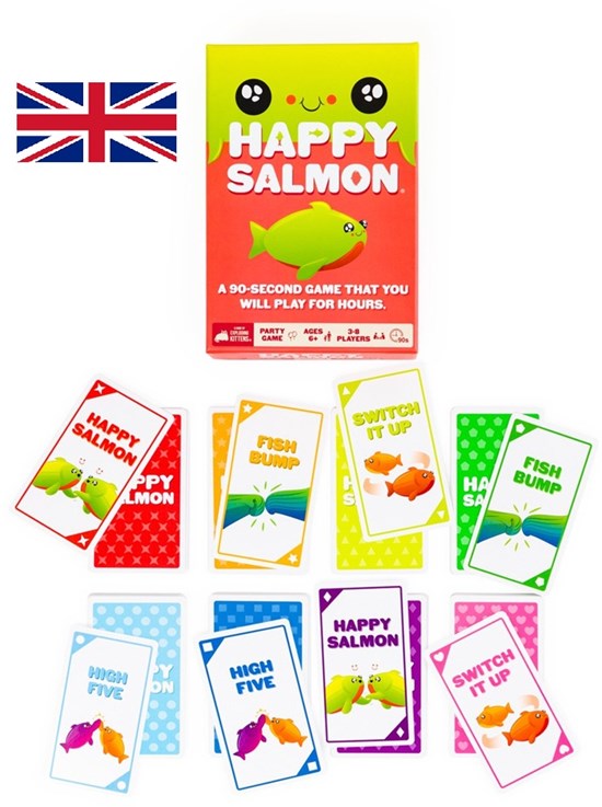 Happy Salmon Spel ENGLISH VERSION 6+ 