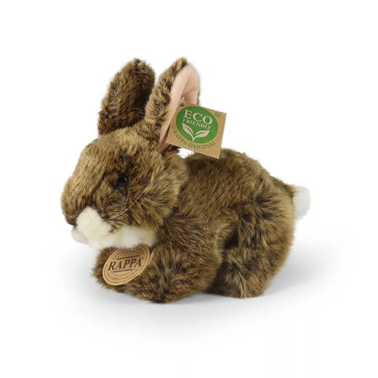 Rappa Eco Friendly Konijn Stampertje Zittend Bruin 17cm 0mnd+