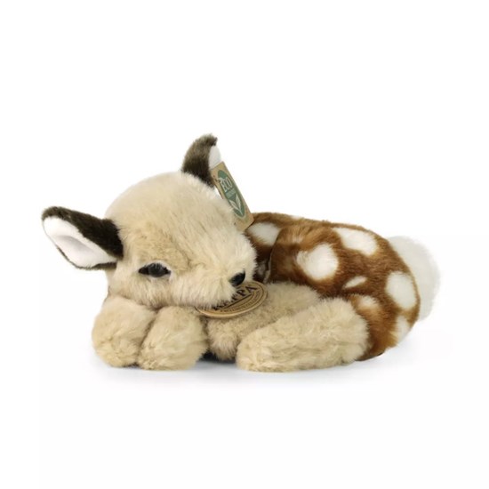Rappa Eco Friendly Ree Kalf Liggend Bruin 17cm 0mnd+