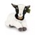 Rappa Eco Friendly Liggende Geit Wit/Zwart 30cm 