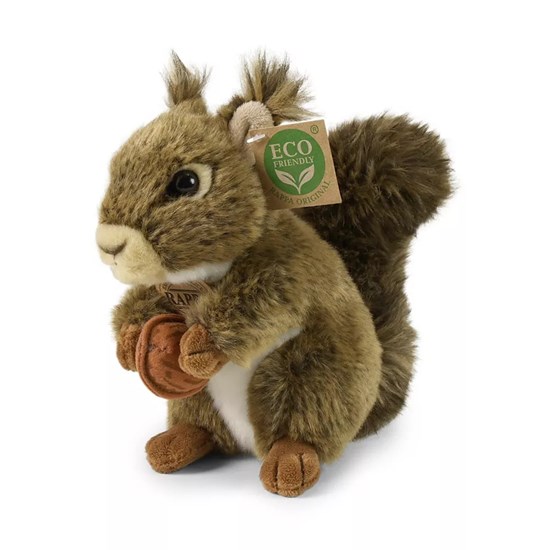 Rappa Eco Friendly pluche Eekhoorn met Noot circa 17cm 0mnd+ 