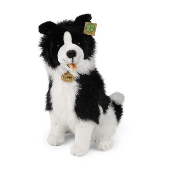 Rappa Pluche Border Collie circa 40 cm ECO-VRIENDELIJK