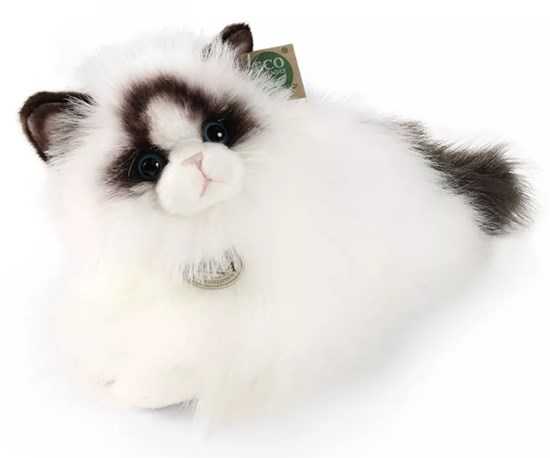 Pluche Ragdoll kat 35 cm ECO-VRIENDELIJK