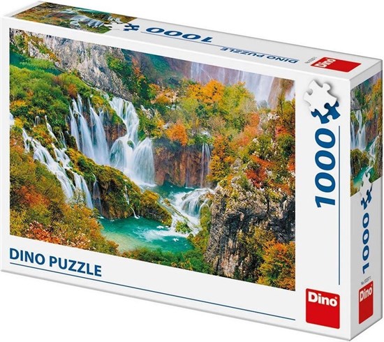 dino puzzel 1000stukjes Plitvice Meren in Kroatië 
