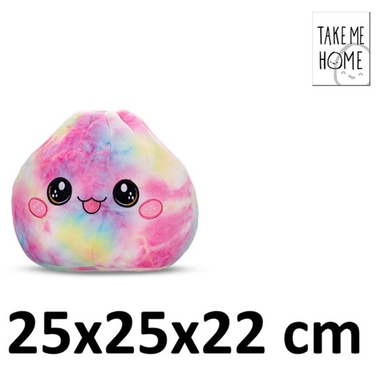 Take Me Home Kawaii Dumpling Rainbow Pluche circa 25x25x22cm 3+