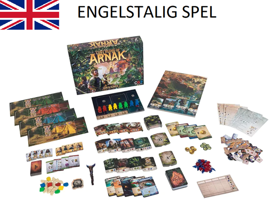 ENGELSTALIGE Lost Ruins of Arnak spel 12+ 