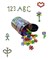 Molecule Educatief Bouwset Colors 5 Kleuren circa 150dlg 3+ 