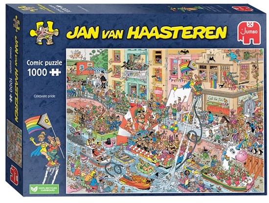 Jan van Haasteren Celebrate Pride puzzel 1000stukjes