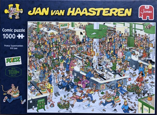 Jan van Haasteren POIESZ Supermakrt puzzel 1000stukjes  