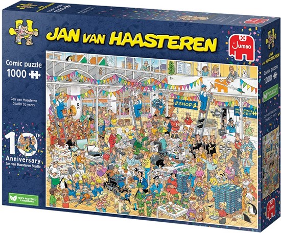 Jan van Haasteren 10 Years Studio 1000stukjes 
