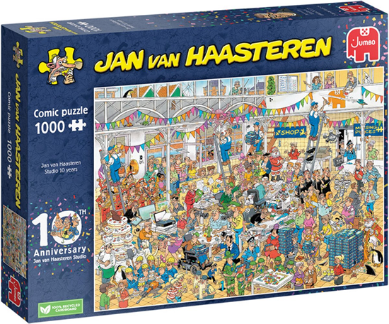 Jan van Haasteren 10 Years Studio 1000stukjes 