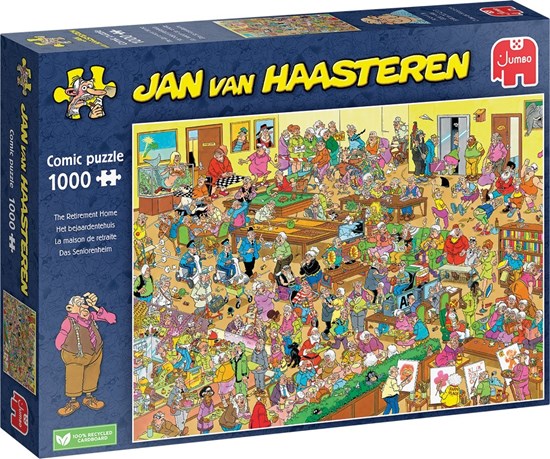 Jan van Haasteren puzzel het Bejaardenhuis 1000sukjes 