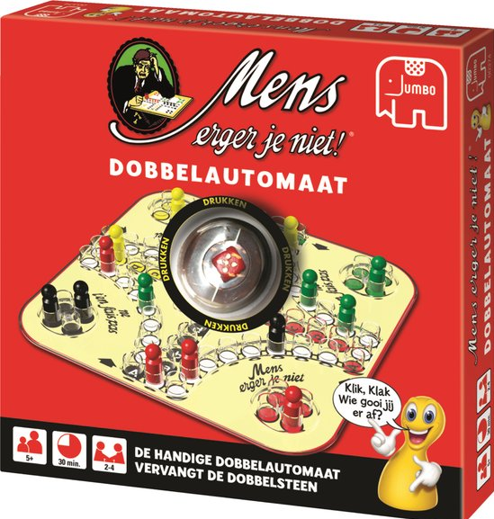 jumbo Mens Erger je Niet Pop O Matic 5+