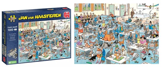 Jan van Haasteren de Kattenshow puzzel 1000stukjes 