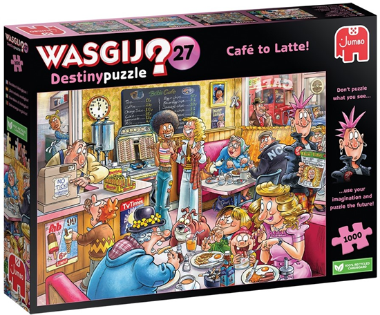 jumbo Wasgij 27 Destiny Café to Latte ! 1000stukjes 