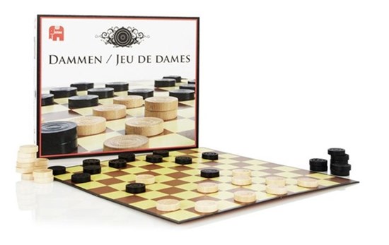 jumbo Damspel met Karton Speelbord  7+ 