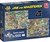 Jan van Haasteren 2in1 puzzel Safari & de Storm 2x1000 stukjes 