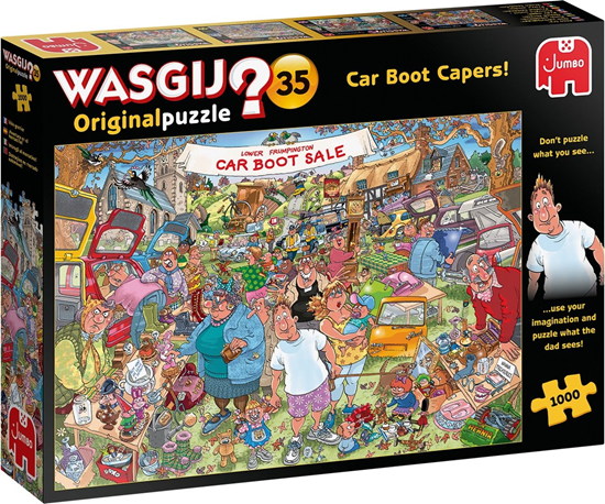 wasgij 35 CAR BOOT SALE ! 1000stukjes