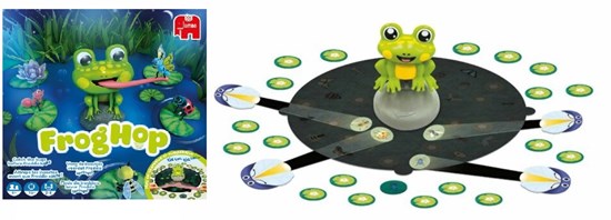 Jumbo FrogHop spel 4+