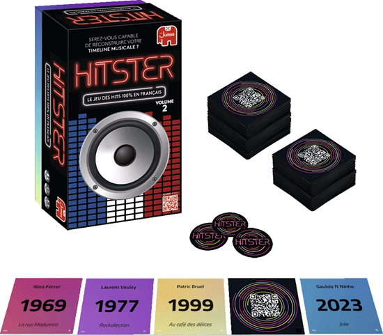 Jumbo Hitster 100 % Chasons  Francaise 16+ 