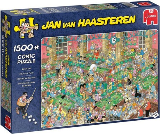 Jan van Haasteren Krijt op Tijd puzzel 1500stukjes