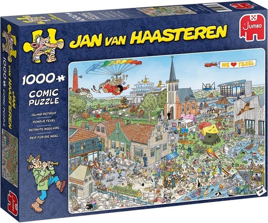 Jan van Haasteren Rondje Texel puzzel 1000stukjes