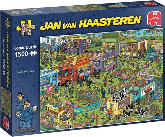 Jan van Haasteren Food Truck Festival puzzel 1500stukjes