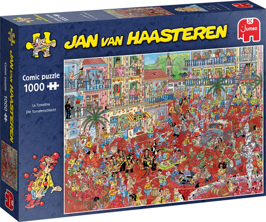 Jan van Haasteren het Tomaten Gevecht 1000stukjes