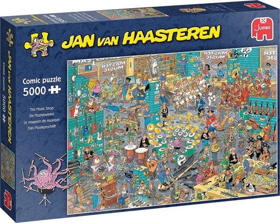 Jan van Haasteren de Muziekwinkel puzzel 5000stukjes