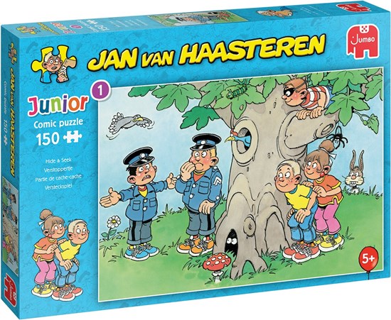 Jan van Haasteren Junior nr.1 Verstoppertje 150stukjes 5+