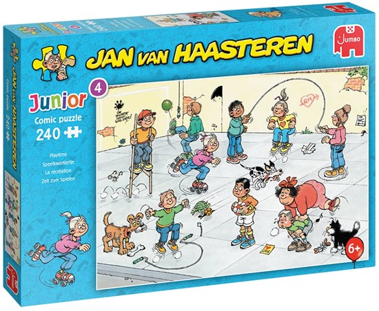 Jan van Haasteren  Junior nr. 4 Speelkwartiertje 240stukjes 6+