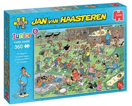 Jan van Haasteren Junior nr.6  de Kinderboerderij 360stukjes 7+ 
